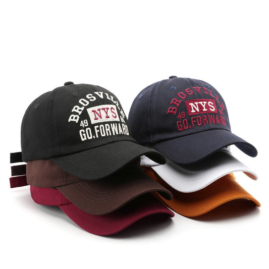Men's And Women's Outdoor Fashion Letter Baseball Hat