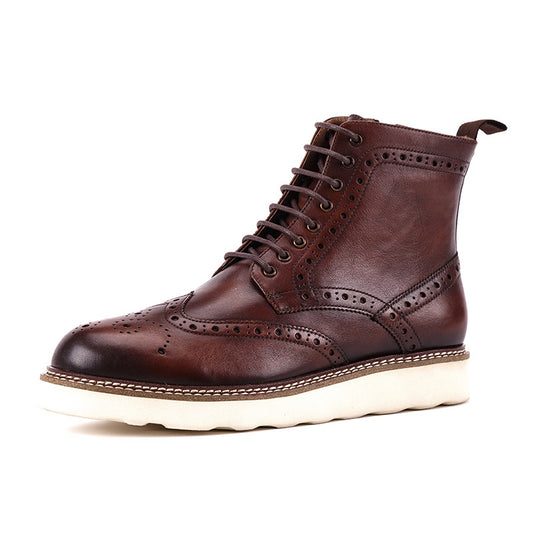 Martin Boots Men's Boots British Style Leather Boots