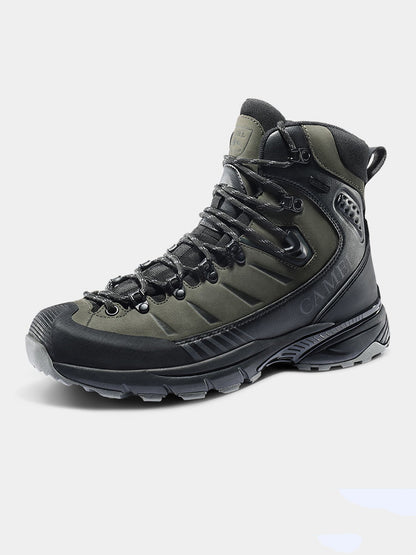 Men's Leather Waterproof And Non-slip Hiking Shoes
